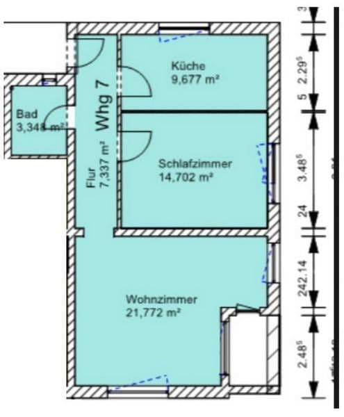 2 bedroom flat to rent, 58 m², Hamburg, Hamburg 2 bedroom flat to rent, 58 m², Hamburg, Hamburg