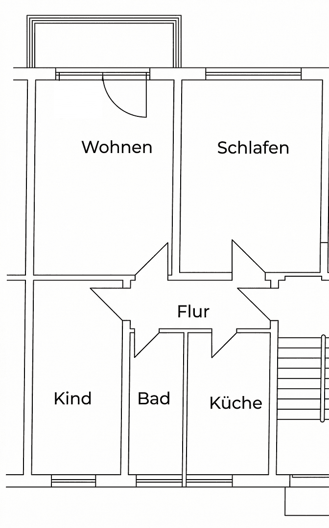 3 bedroom flat for sale, 57 m², Brandenburg an der Havel, Brandenburg 3 bedroom flat for sale, 57 m², Brandenburg an der Havel, Brandenburg