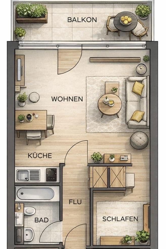 Studio flat for sale, 35 m², Münsterstraße 8, Mainz, Rhineland-Palatinate Studio flat for sale, 35 m², Münsterstraße 8, Mainz, Rhineland-Palatinate