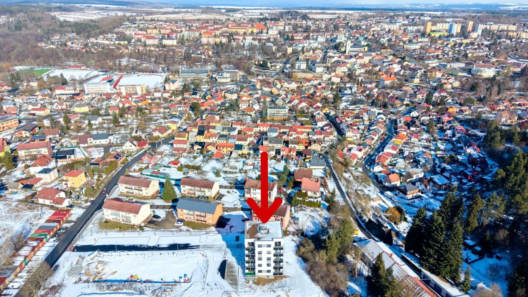 2 bedroom with open-plan kitchen flat for sale, 68 m², Palackého, Tachov, Plzeňský Region 2 bedroom with open-plan kitchen flat for sale, 68 m², Palackého, Tachov, Plzeňský Region