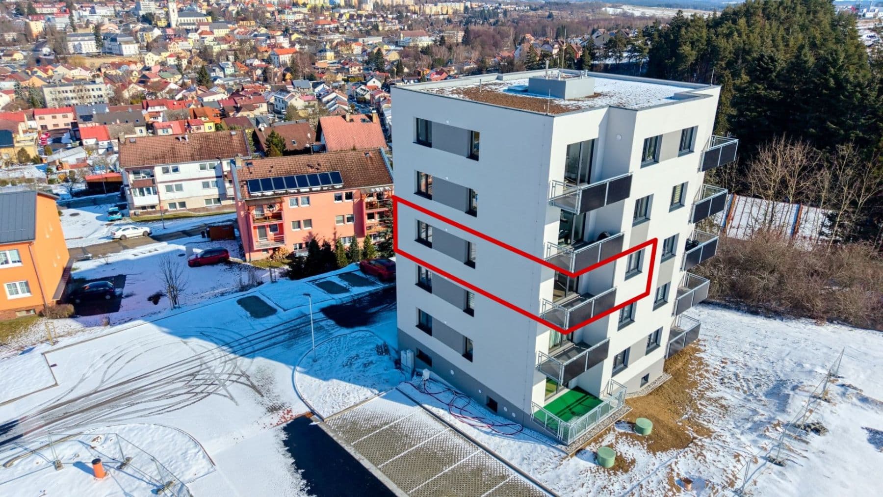 2 bedroom with open-plan kitchen flat for sale, 68 m², Palackého, Tachov, Plzeňský Region 2 bedroom with open-plan kitchen flat for sale, 68 m², Palackého, Tachov, Plzeňský Region