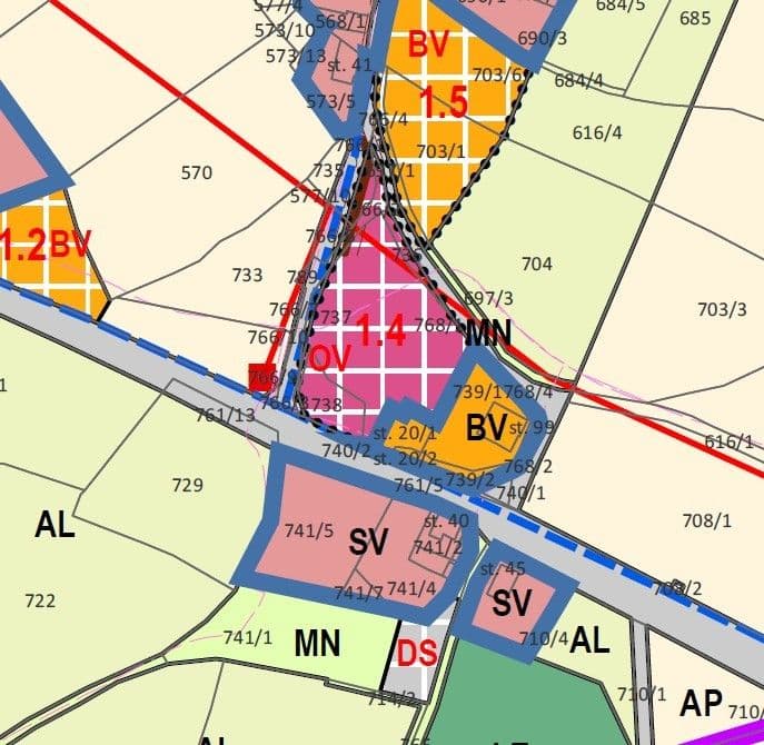 plot for sale, 3,207 m², Svatá Maří, Jihočeský Region plot for sale, 3,207 m², Svatá Maří, Jihočeský Region