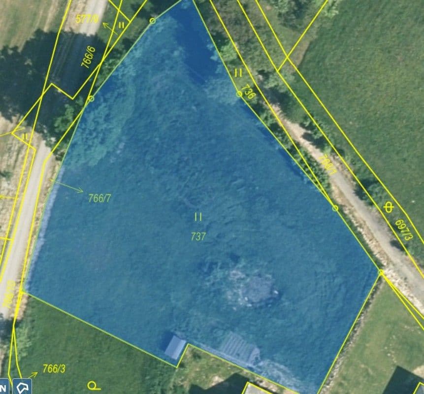 plot for sale, 3,207 m², Svatá Maří, Jihočeský Region plot for sale, 3,207 m², Svatá Maří, Jihočeský Region