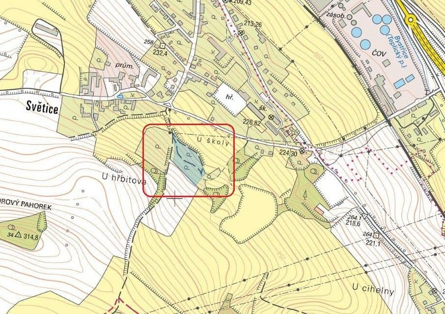 plot for sale, 8,573 m², Bystřany, Ústecký Region plot for sale, 8,573 m², Bystřany, Ústecký Region