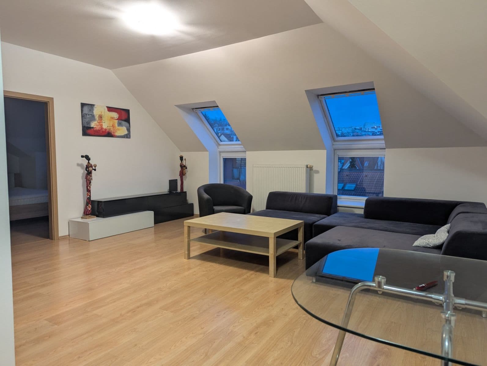 1 bedroom with open-plan kitchen flat to rent, 62 m², Na Lávce, Prague, Prague 1 bedroom with open-plan kitchen flat to rent, 62 m², Na Lávce, Prague, Prague