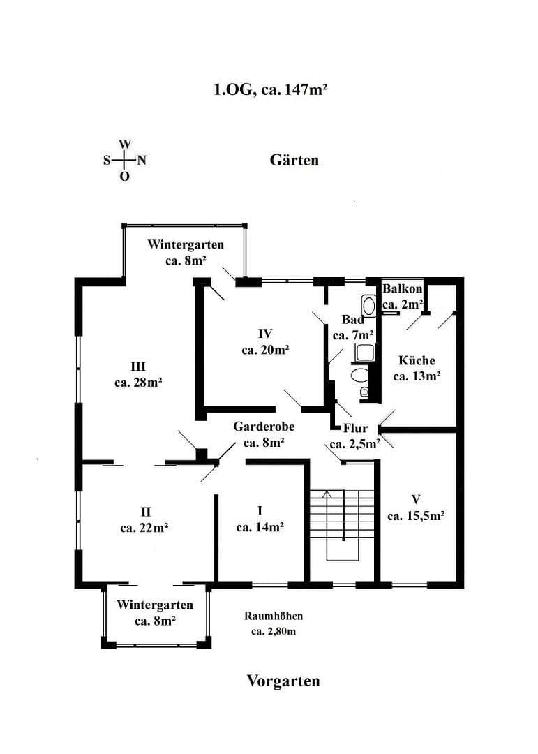5 bedroom flat to rent, 147 m², Hildesheim, Lower Saxony 5 bedroom flat to rent, 147 m², Hildesheim, Lower Saxony