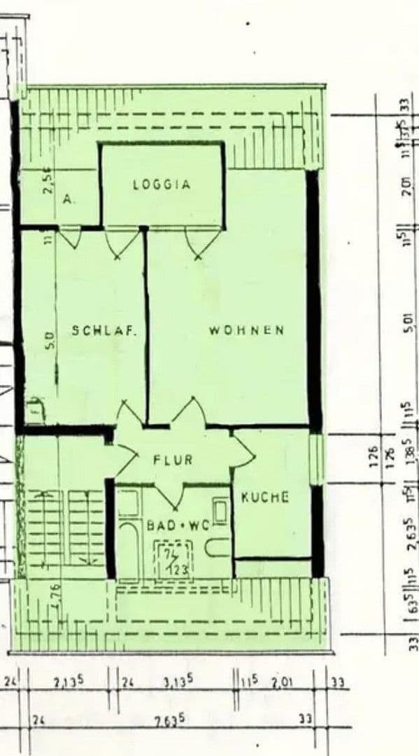 2 bedroom flat to rent, 58 m², Bielefeld, North Rhine-Westphalia 2 bedroom flat to rent, 58 m², Bielefeld, North Rhine-Westphalia