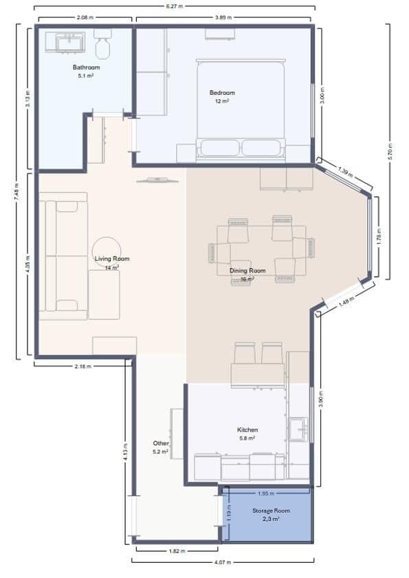 1 bedroom with open-plan kitchen flat for sale, 67 m², Saarlouis, Saarland 1 bedroom with open-plan kitchen flat for sale, 67 m², Saarlouis, Saarland
