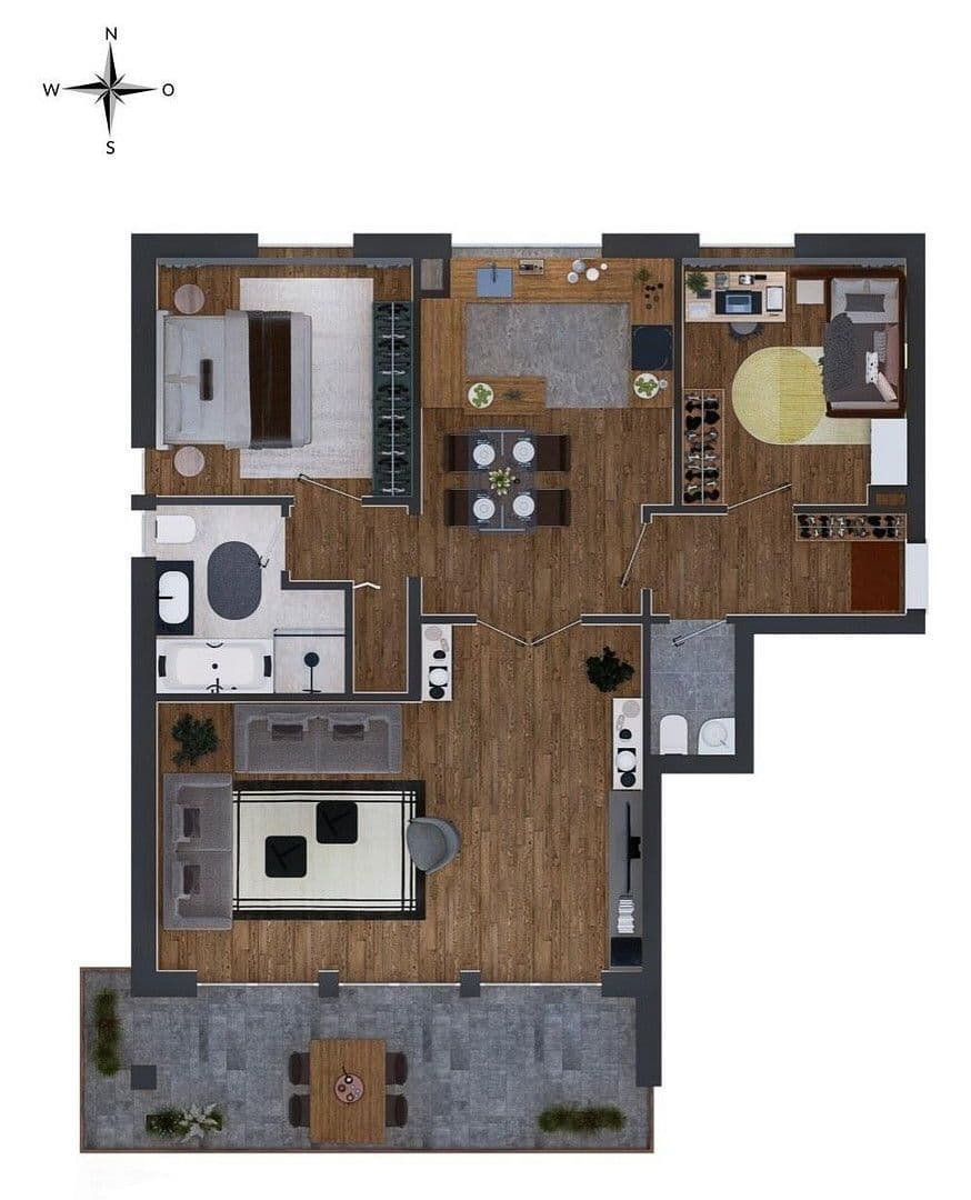 3 bedroom flat for sale, 92 m², Erika-Cremer-Straße 15, München, Bavaria 3 bedroom flat for sale, 92 m², Erika-Cremer-Straße 15, München, Bavaria