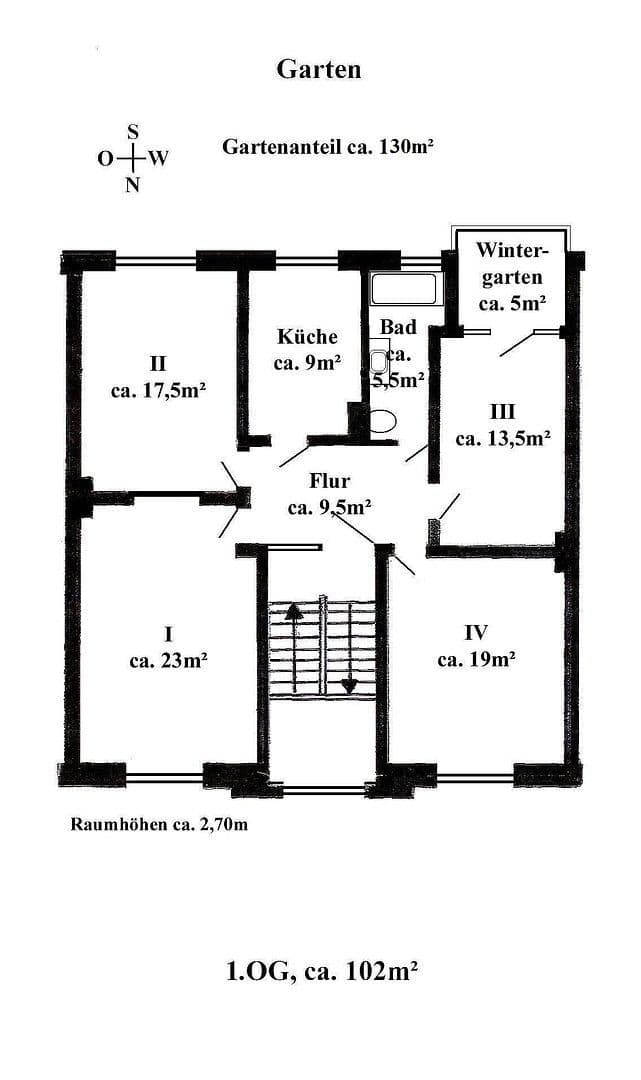 4 bedroom flat to rent, 102 m², Hildesheim, Lower Saxony 4 bedroom flat to rent, 102 m², Hildesheim, Lower Saxony