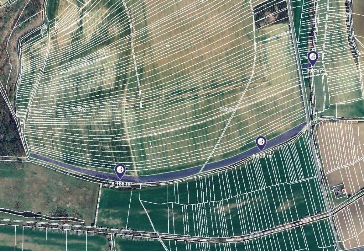 plot for sale, 43,527 m², Dobročkovice, Jihomoravský Region plot for sale, 43,527 m², Dobročkovice, Jihomoravský Region