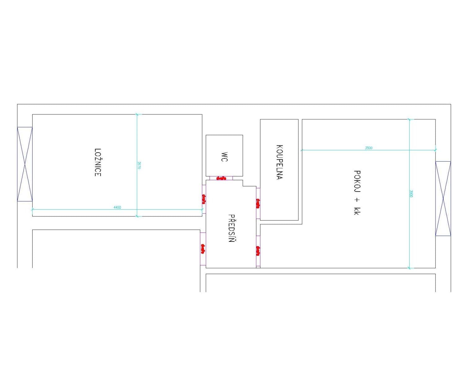 1 bedroom with open-plan kitchen flat to rent, 44 m², Pastrnkova, Brno, Jihomoravský Region 1 bedroom with open-plan kitchen flat to rent, 44 m², Pastrnkova, Brno, Jihomoravský Region