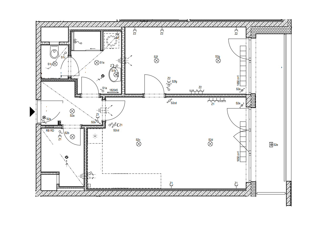 1 bedroom with open-plan kitchen flat to rent, 56 m², Poděbradská, Prague, Prague 1 bedroom with open-plan kitchen flat to rent, 56 m², Poděbradská, Prague, Prague