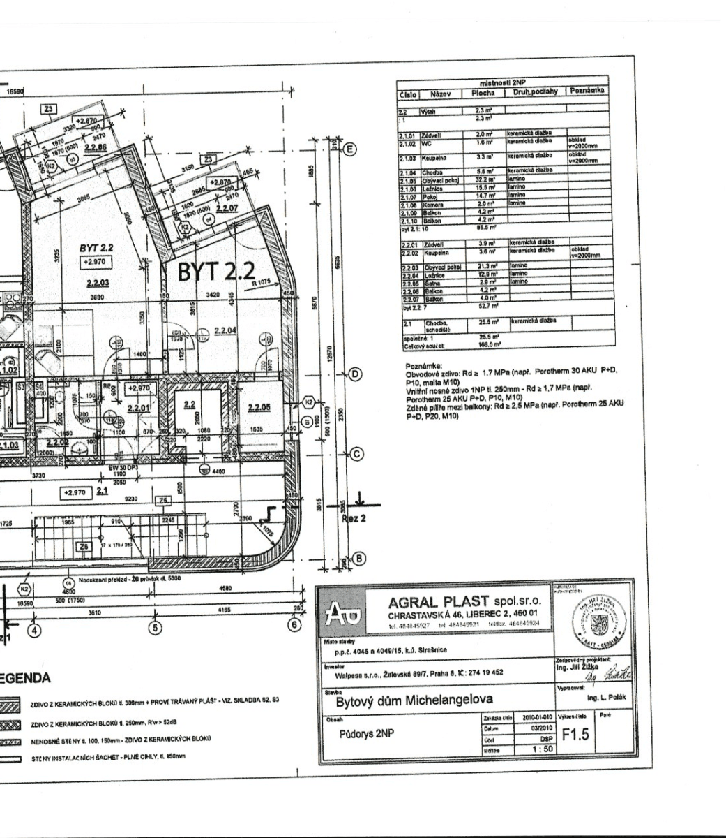 1 bedroom with open-plan kitchen flat to rent, 53 m², Michelangelova, Prague, Prague 1 bedroom with open-plan kitchen flat to rent, 53 m², Michelangelova, Prague, Prague