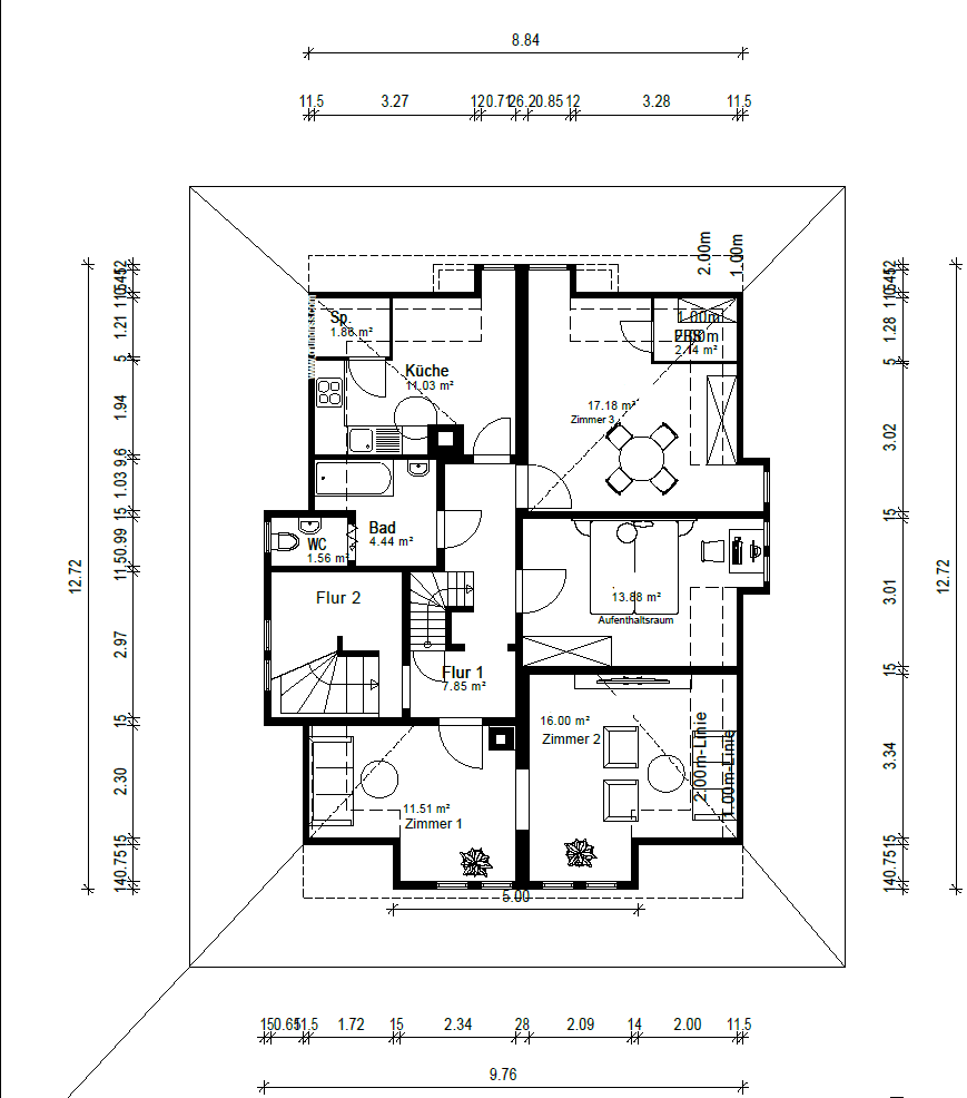flat to rent, 16 m², Römerstraße 39, Heilbronn, Baden-Württemberg flat to rent, 16 m², Römerstraße 39, Heilbronn, Baden-Württemberg