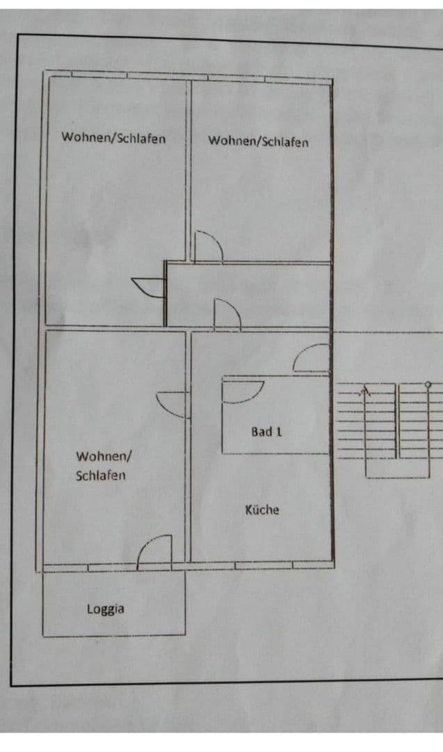 3 bedroom flat to rent, 60 m², Fritz-Simon-Str. 47, Leipzig, Saxony 3 bedroom flat to rent, 60 m², Fritz-Simon-Str. 47, Leipzig, Saxony