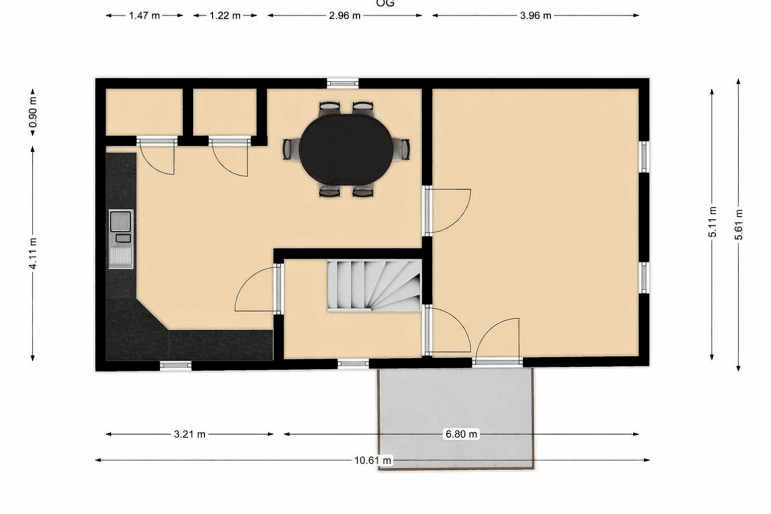 4 bedroom flat to rent, 107 m², Am Rübenstein 3, Ebsdorfergrund, Hesse 4 bedroom flat to rent, 107 m², Am Rübenstein 3, Ebsdorfergrund, Hesse