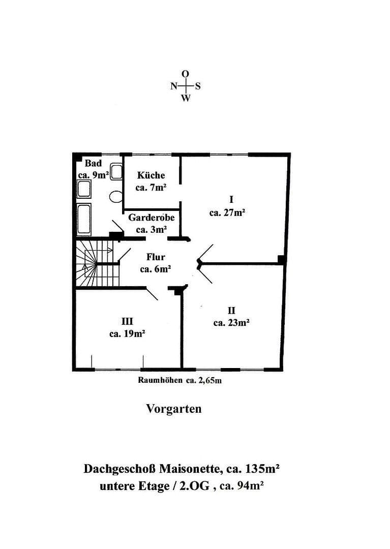 4 bedroom flat to rent, 135 m², Hildesheim, Lower Saxony 4 bedroom flat to rent, 135 m², Hildesheim, Lower Saxony