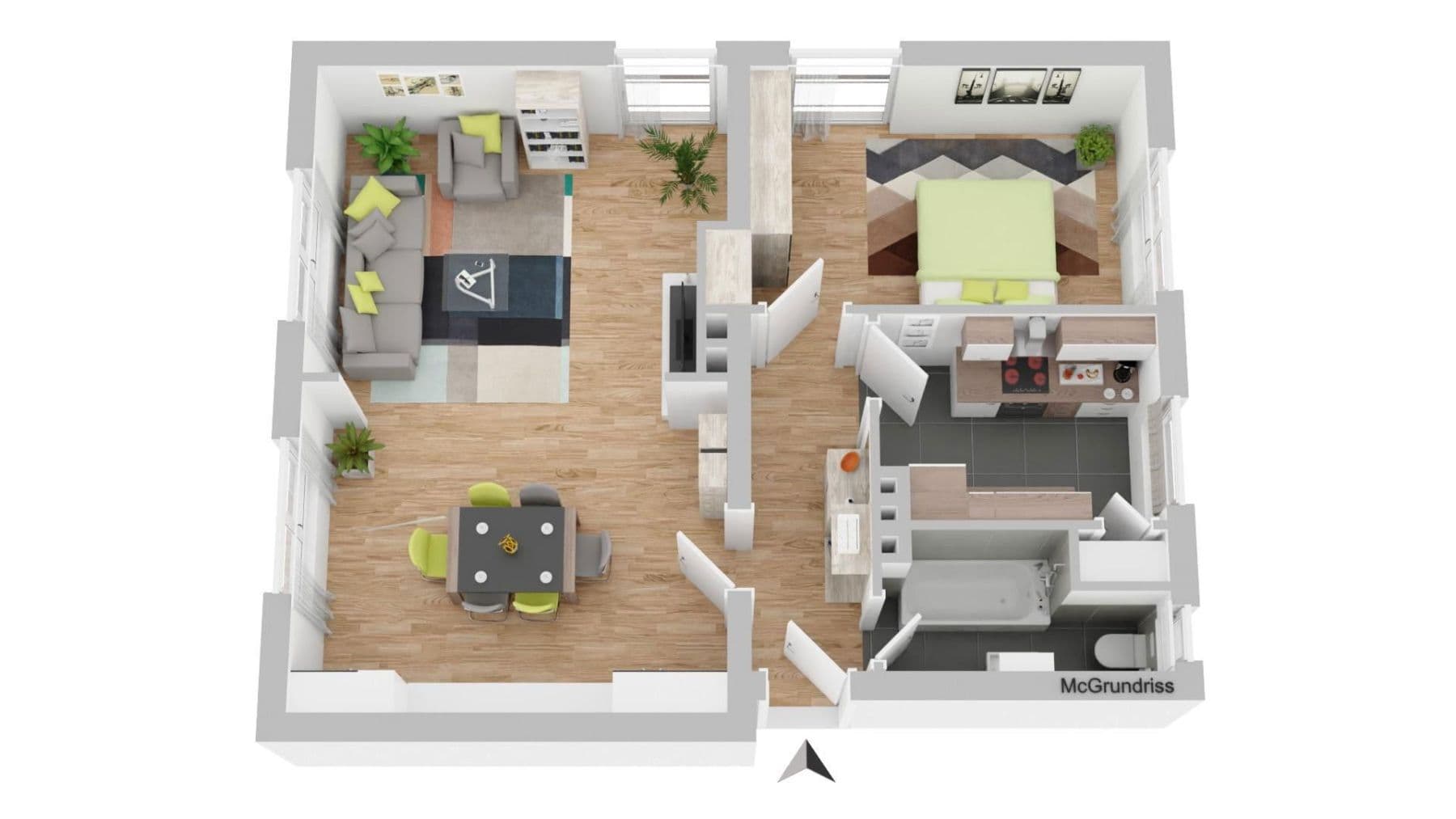 1 bedroom with open-plan kitchen flat to rent, 58 m², Nordstr. 5, Bochum, North Rhine-Westphalia 1 bedroom with open-plan kitchen flat to rent, 58 m², Nordstr. 5, Bochum, North Rhine-Westphalia