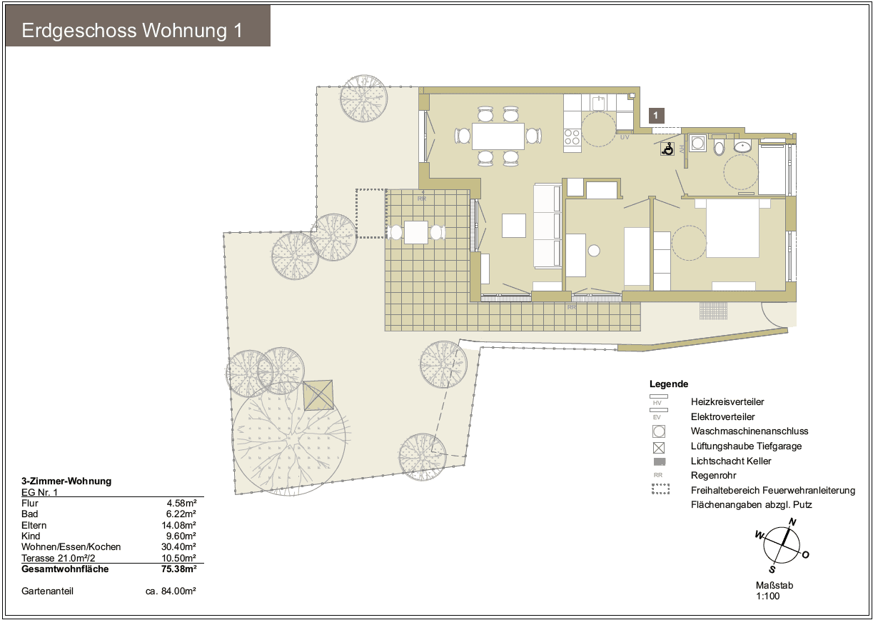 3 bedroom flat for sale, 76 m², Am Wasserturm 16, Geisenfeld, Bavaria 3 bedroom flat for sale, 76 m², Am Wasserturm 16, Geisenfeld, Bavaria