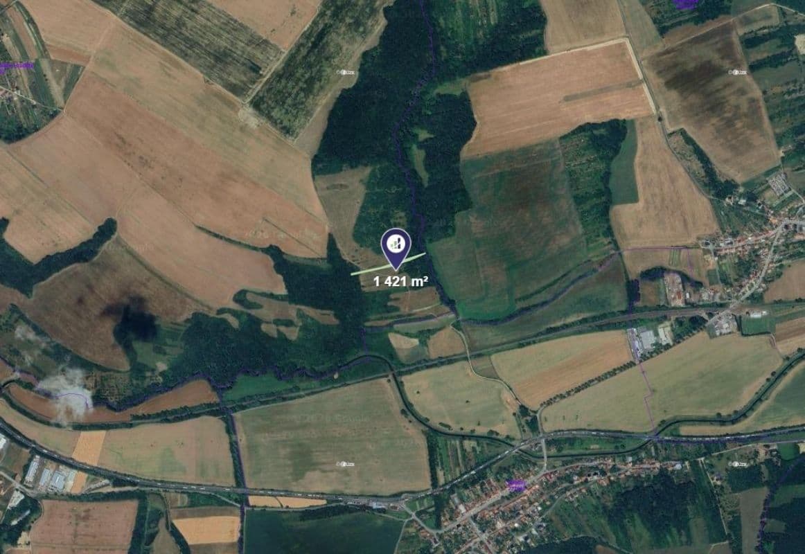 plot for sale, 1,421 m², Popovice, Zlínský Region plot for sale, 1,421 m², Popovice, Zlínský Region