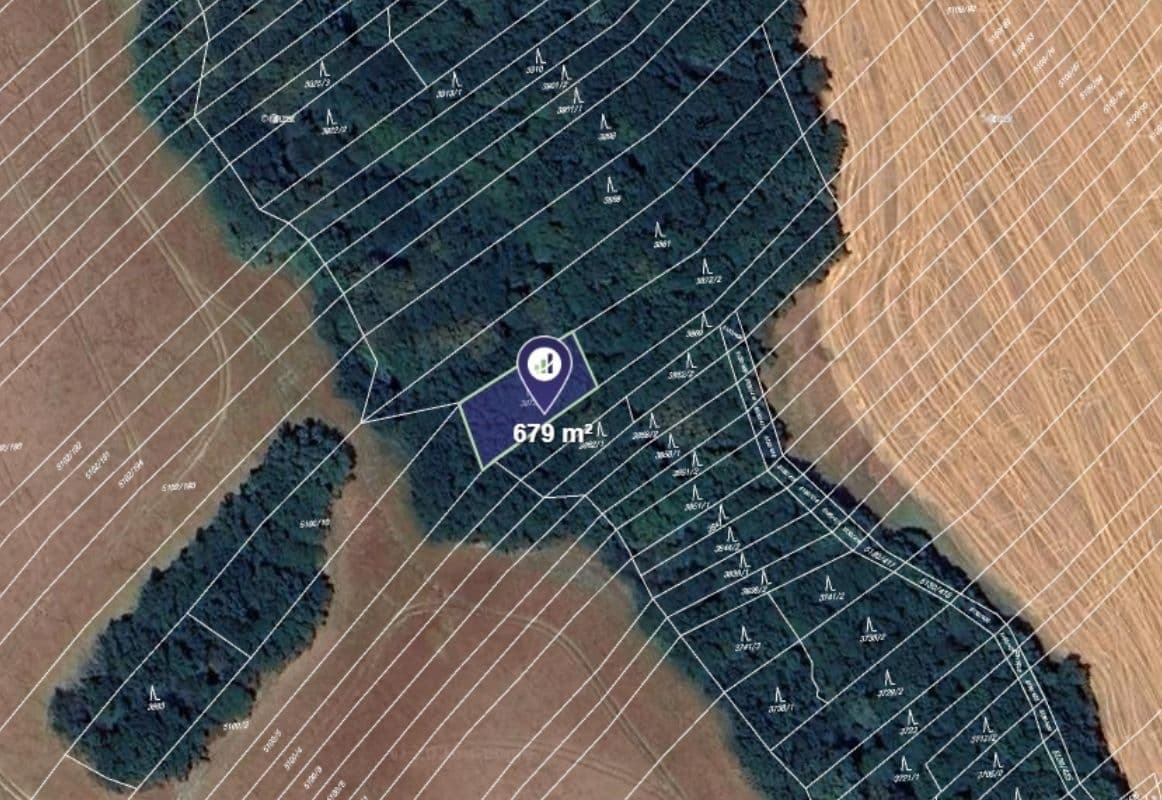 plot for sale, 679 m², Popovice, Zlínský Region plot for sale, 679 m², Popovice, Zlínský Region