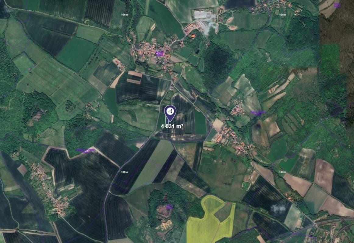 plot for sale, 4,031 m², Vlastislav, Ústecký Region plot for sale, 4,031 m², Vlastislav, Ústecký Region