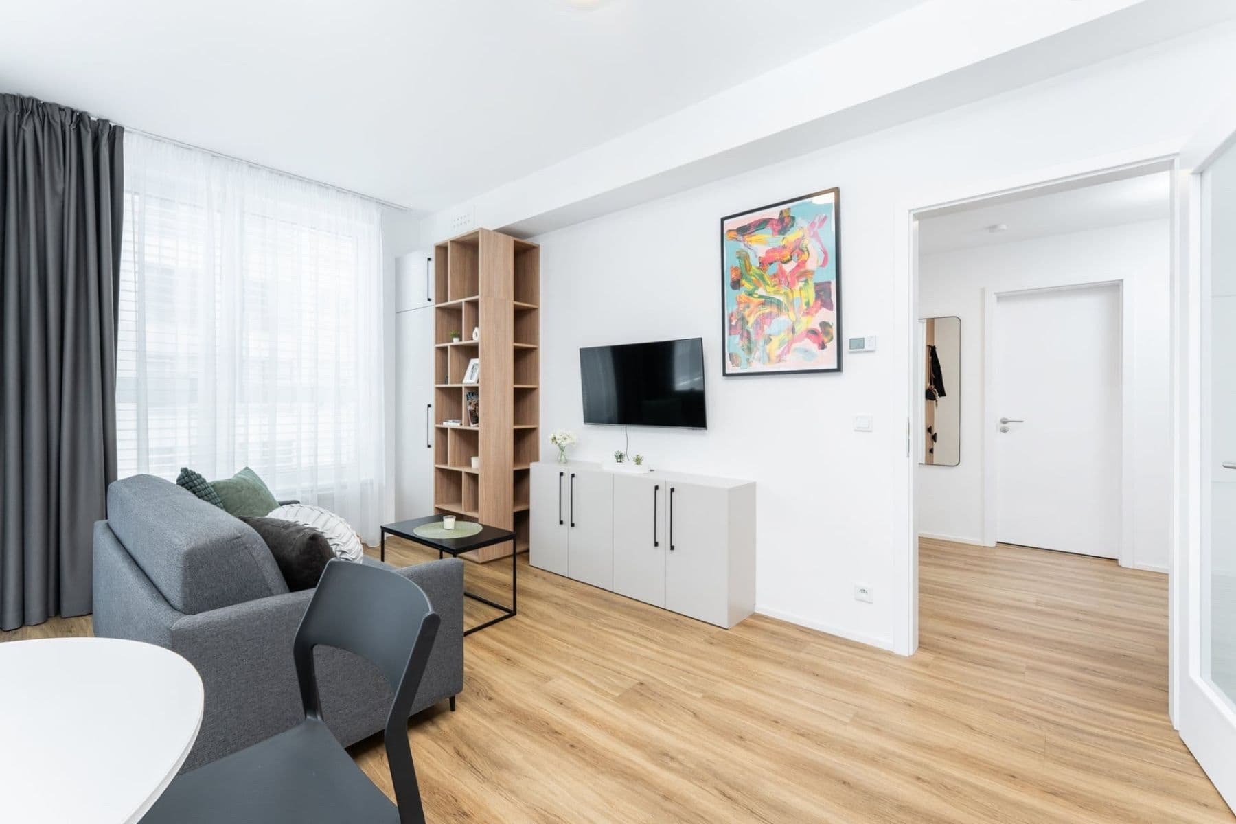 1 bedroom with open-plan kitchen flat to rent, 49 m², Odkolkova, Prague, Prague 1 bedroom with open-plan kitchen flat to rent, 49 m², Odkolkova, Prague, Prague