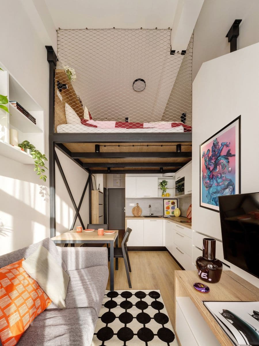 Studio flat to rent, 34 m², Poděbradská, Prague, Prague Studio flat to rent, 34 m², Poděbradská, Prague, Prague