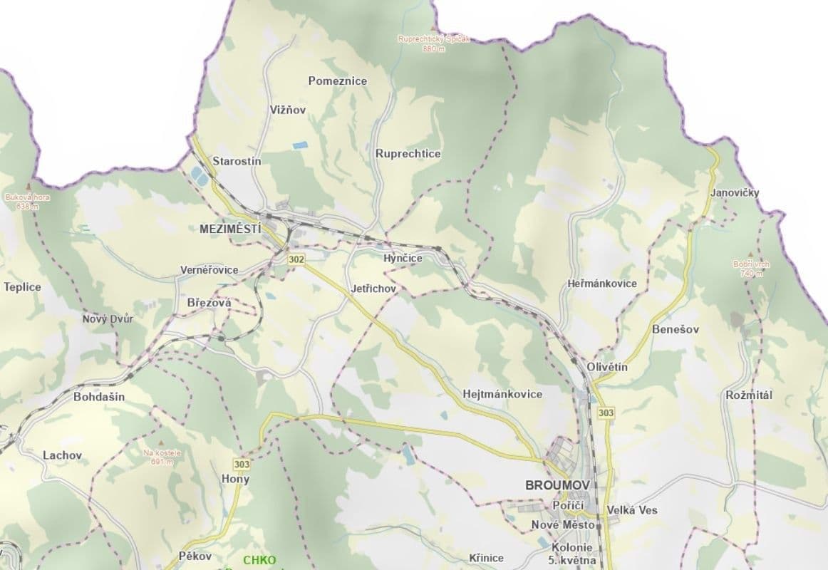 plot for sale, 23,327 m², Meziměstí, Královéhradecký Region plot for sale, 23,327 m², Meziměstí, Královéhradecký Region