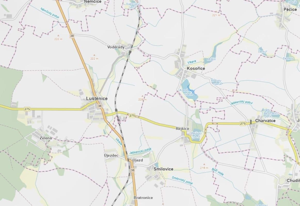 plot for sale, 15,337 m², Kosořice, Středočeský Region plot for sale, 15,337 m², Kosořice, Středočeský Region