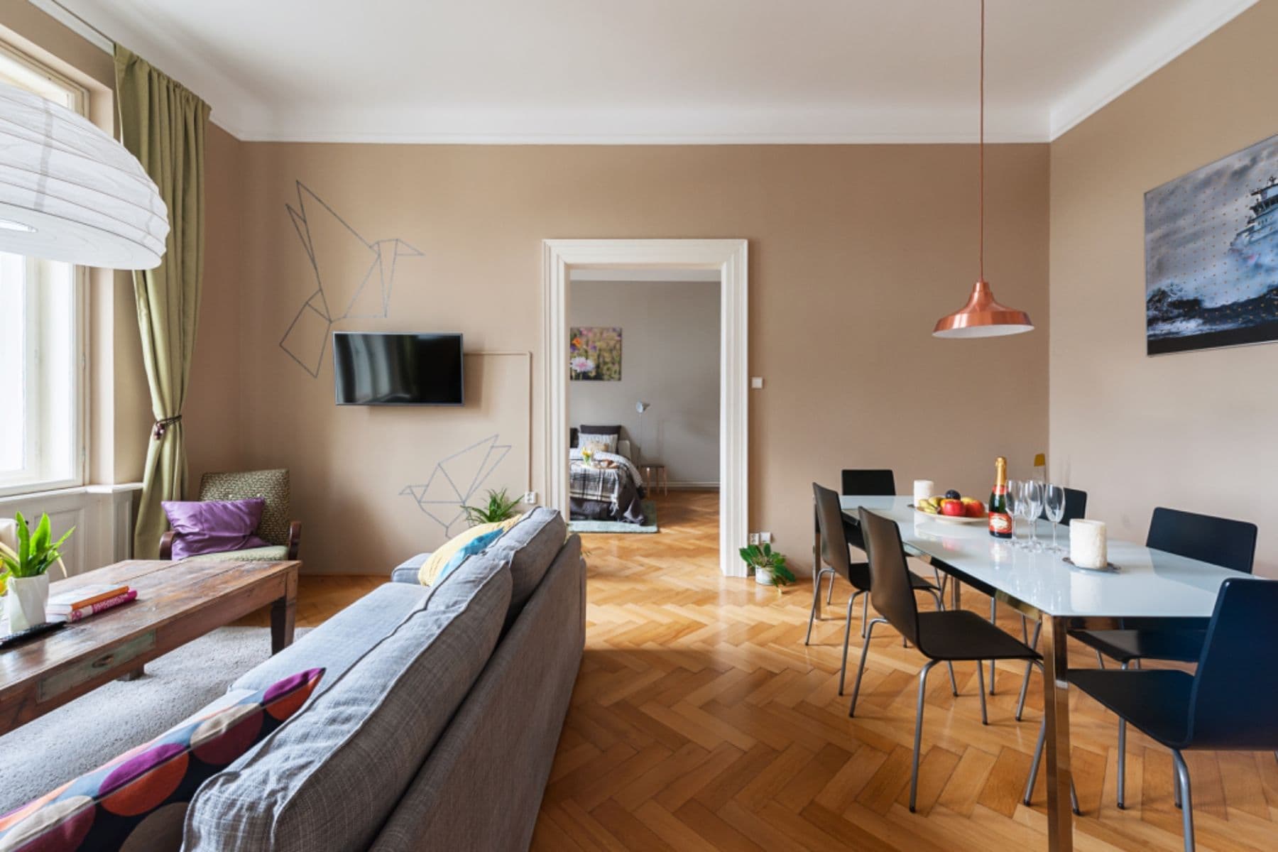 4 bedroom flat for sale, 132 m², Masarykovo nábřeží, Prague, Prague 4 bedroom flat for sale, 132 m², Masarykovo nábřeží, Prague, Prague