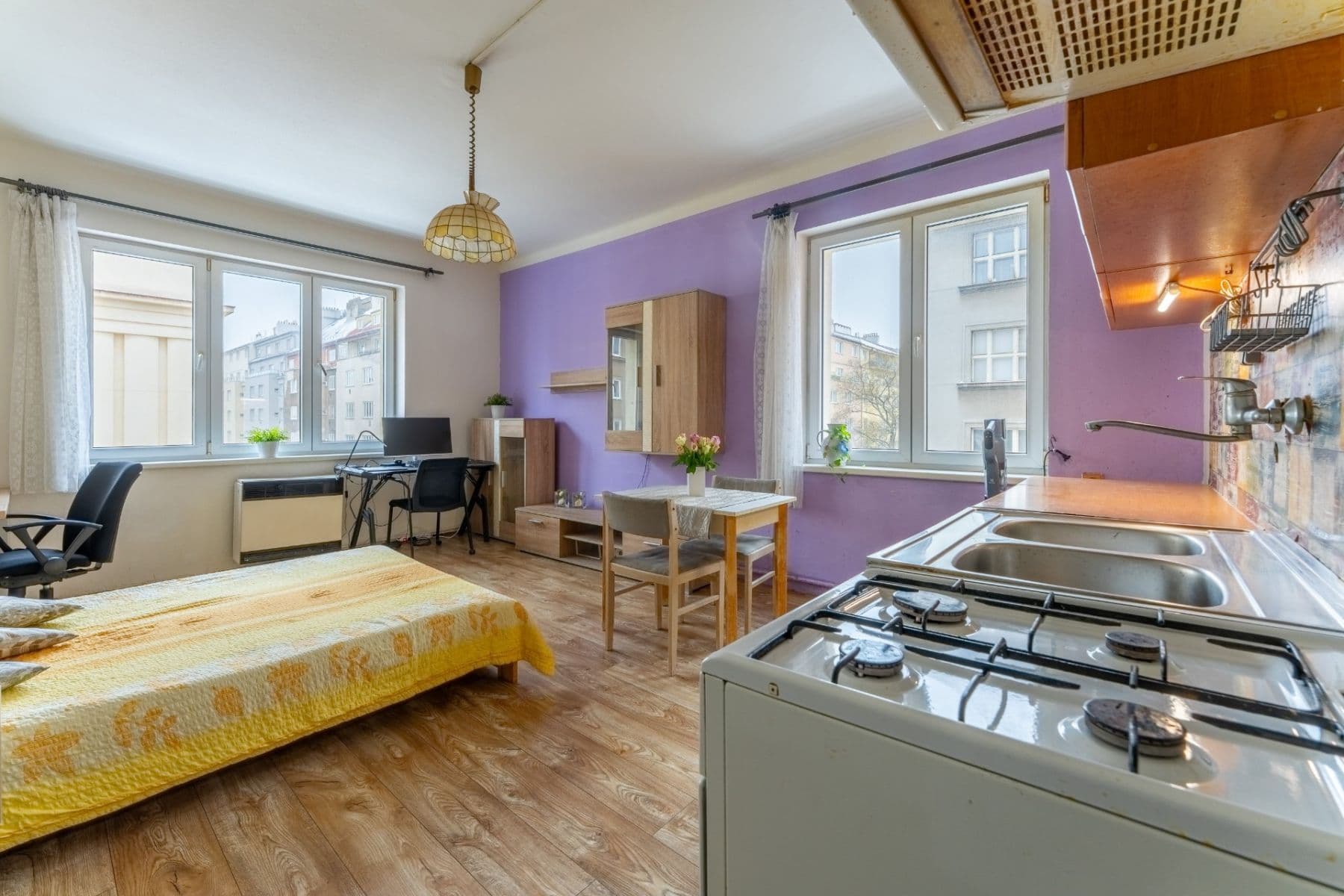 1 bedroom with open-plan kitchen flat for sale, 46 m², Viklefova, Prague, Prague 1 bedroom with open-plan kitchen flat for sale, 46 m², Viklefova, Prague, Prague