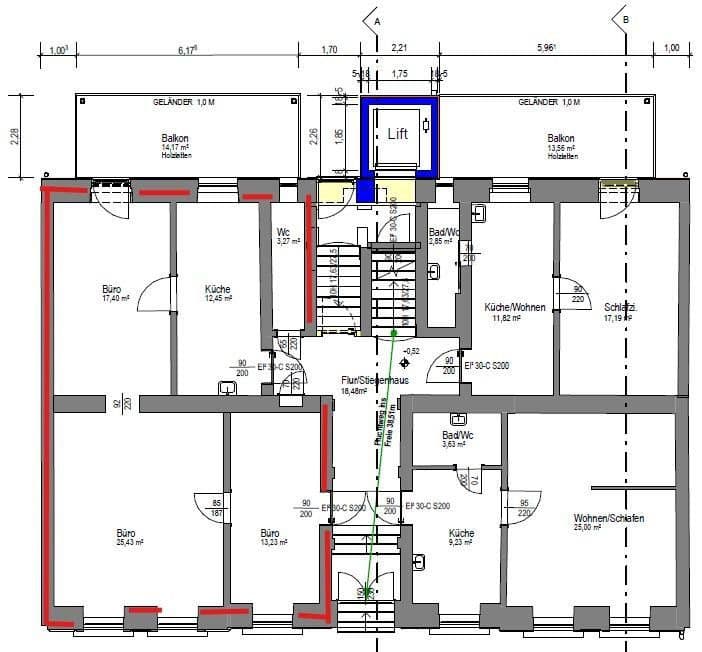 office to rent, 76 m², Wienerstr. 29, Linz, Upper Austria office to rent, 76 m², Wienerstr. 29, Linz, Upper Austria