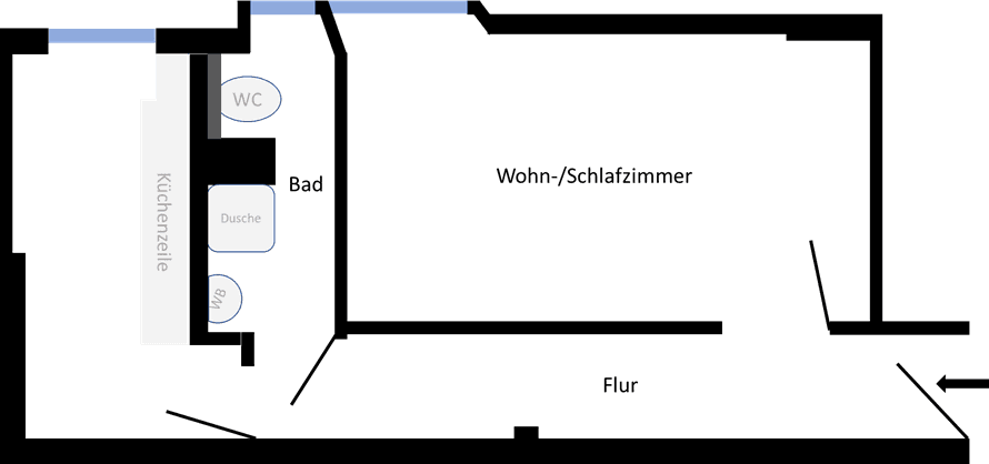 1 bedroom flat to rent, 40 m², Erasmusstraße 2, Berlin, Berlin 1 bedroom flat to rent, 40 m², Erasmusstraße 2, Berlin, Berlin