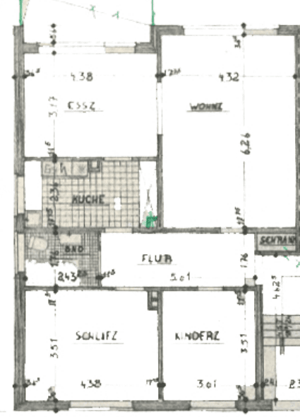 3 bedroom flat to rent, 93 m², Bodelschwinghstr. 40, Münster, North Rhine-Westphalia 3 bedroom flat to rent, 93 m², Bodelschwinghstr. 40, Münster, North Rhine-Westphalia
