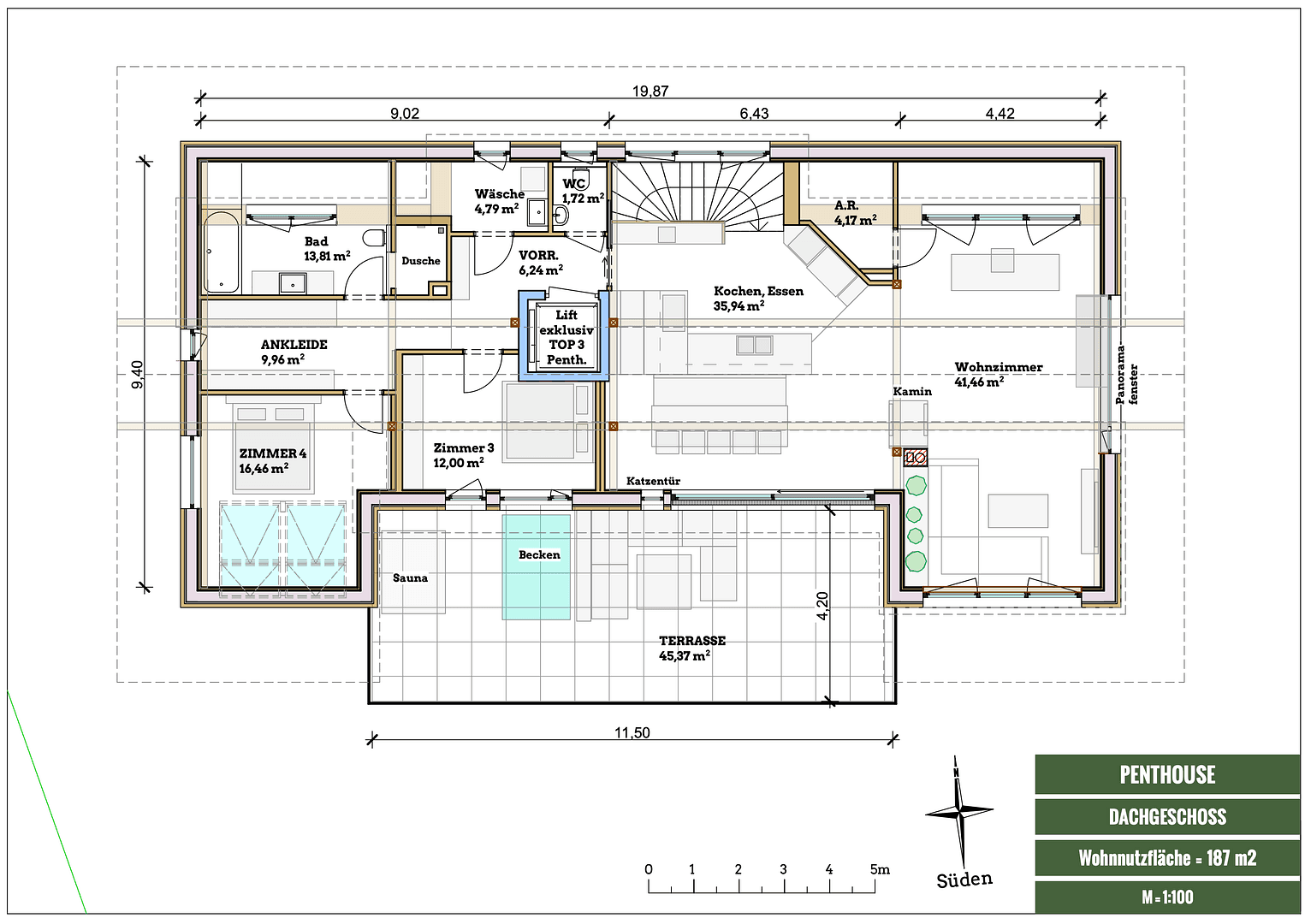 5 bedroom flat for sale, 187 m², Draxlerstraße, Hallwang, Esch, Salzburg 5 bedroom flat for sale, 187 m², Draxlerstraße, Hallwang, Esch, Salzburg