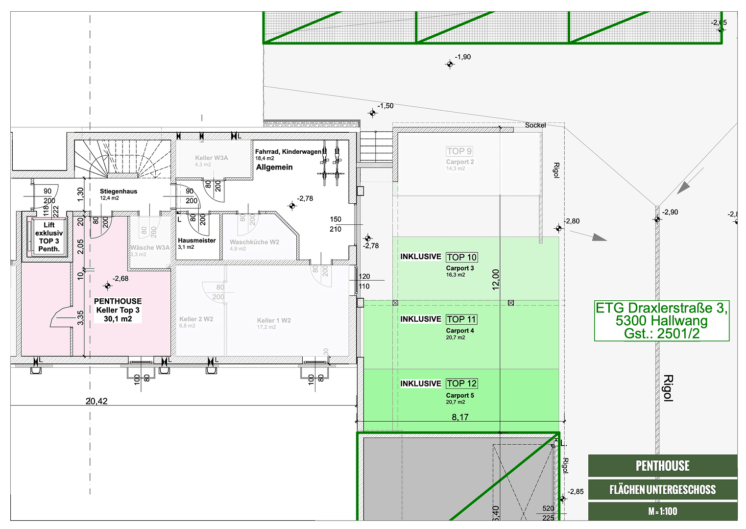 5 bedroom flat for sale, 187 m², Draxlerstraße, Hallwang, Esch, Salzburg 5 bedroom flat for sale, 187 m², Draxlerstraße, Hallwang, Esch, Salzburg