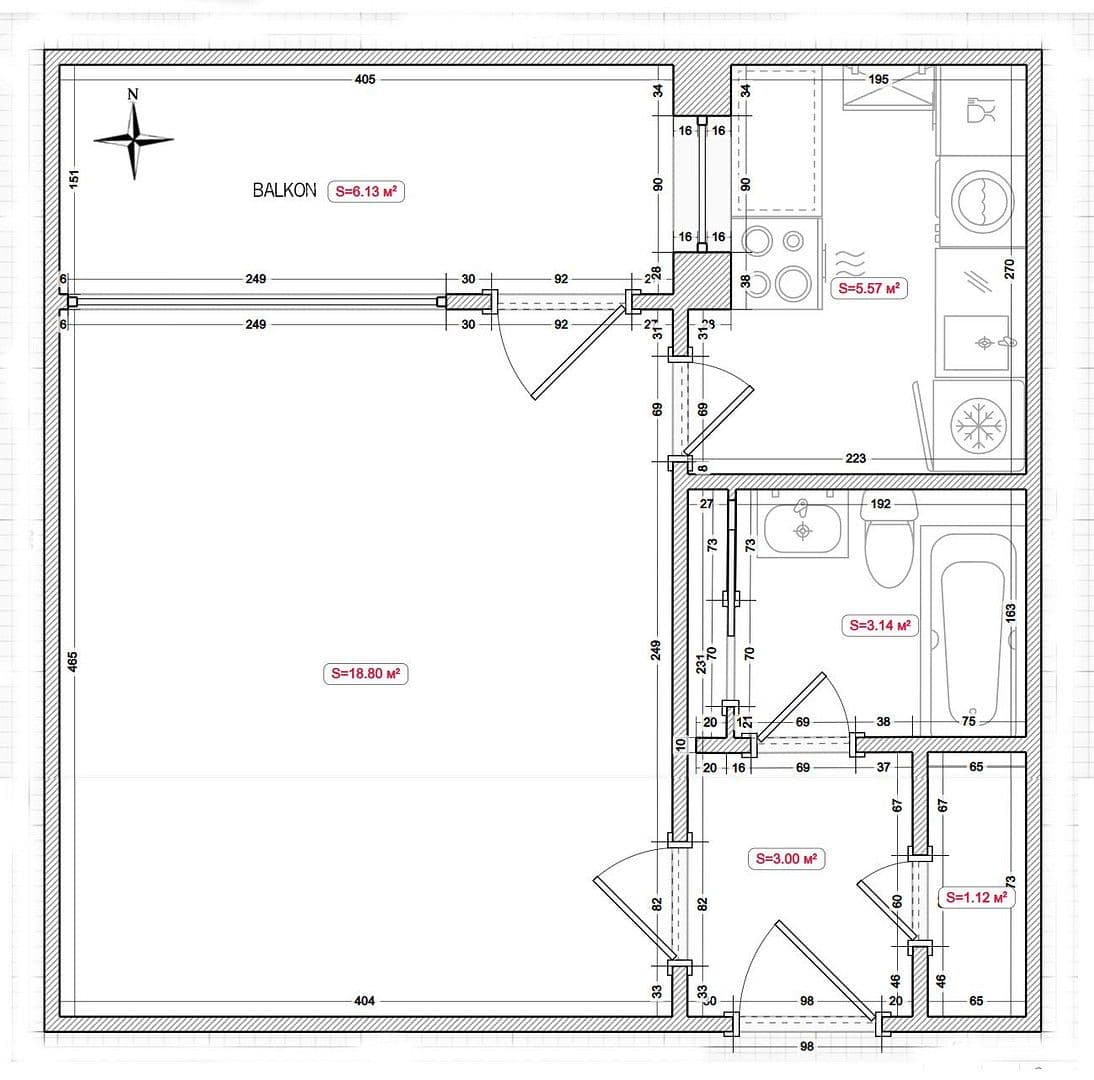 1 bedroom flat to rent, 35 m², Stendaler Strasse 18A, Berlin, Berlin 1 bedroom flat to rent, 35 m², Stendaler Strasse 18A, Berlin, Berlin