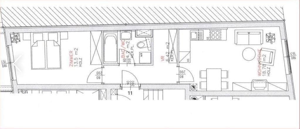 2 bedroom flat for sale, 42 m², Halbgasse 26, Wien, Vienna 2 bedroom flat for sale, 42 m², Halbgasse 26, Wien, Vienna