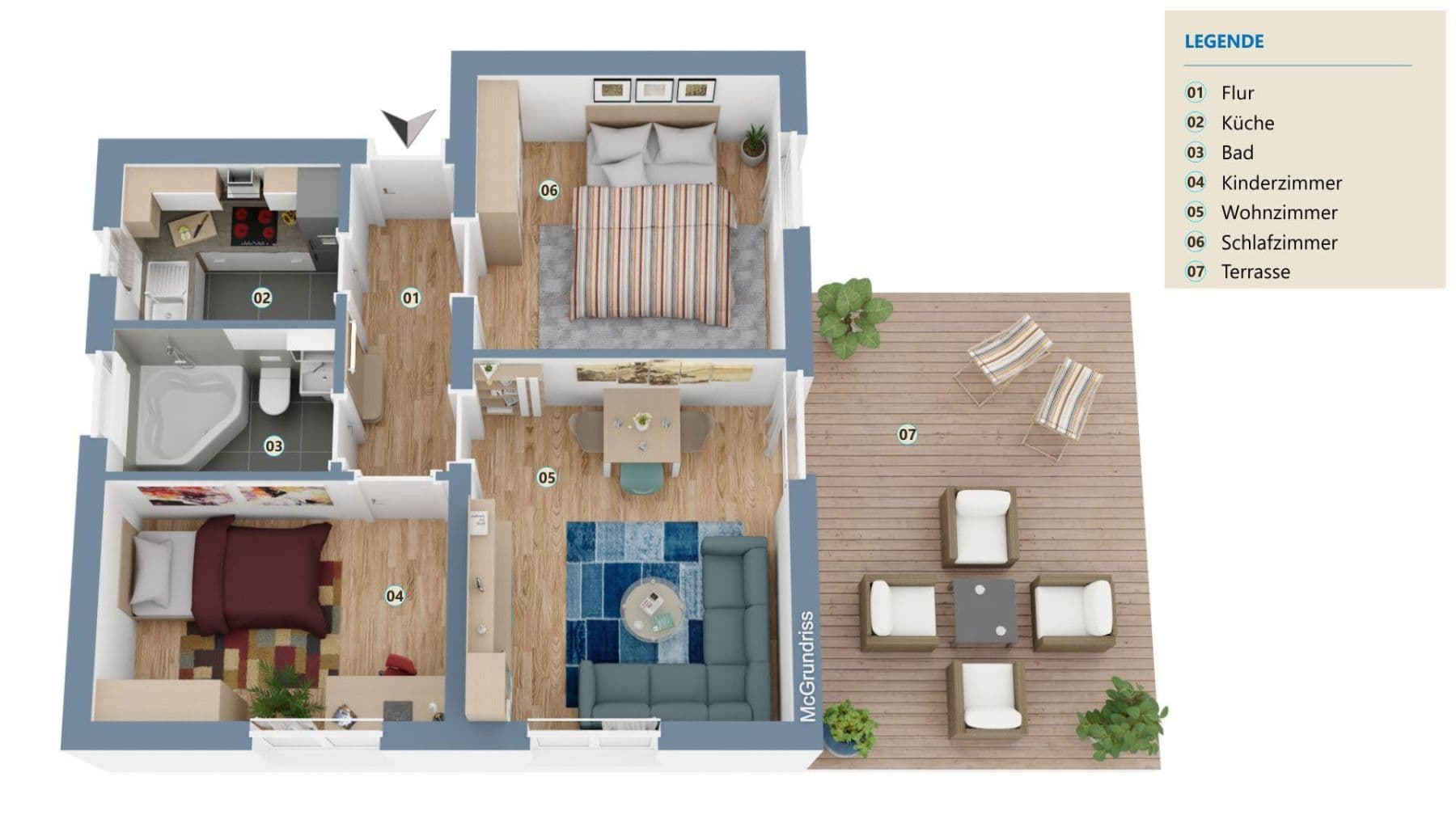 3 bedroom flat for sale, 67 m², Dekan-Stark-Straße 13, Neumarkt in der Oberpfalz, Bavaria 3 bedroom flat for sale, 67 m², Dekan-Stark-Straße 13, Neumarkt in der Oberpfalz, Bavaria