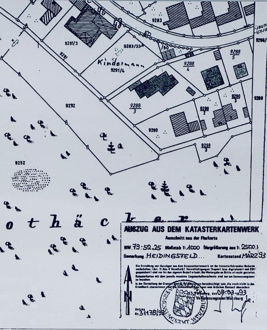 plot for sale, 1,424 m², Heinrich-Zeuner-Straße 50, Würzburg, Bavaria plot for sale, 1,424 m², Heinrich-Zeuner-Straße 50, Würzburg, Bavaria