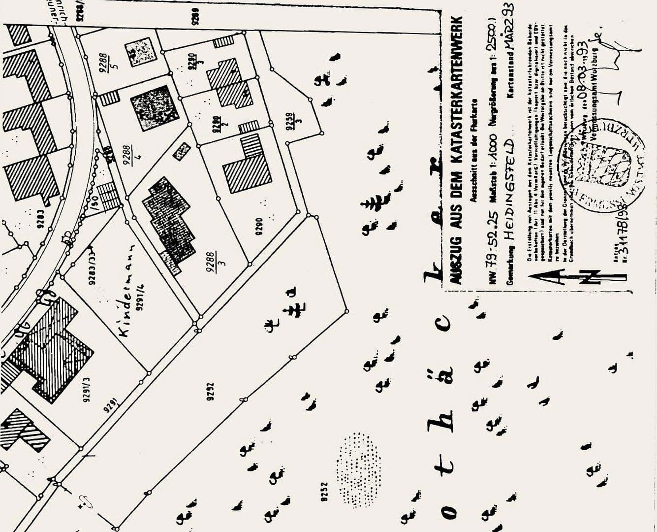 plot for sale, 1,424 m², Heinrich-Zeuner-Straße 50, Würzburg, Bavaria plot for sale, 1,424 m², Heinrich-Zeuner-Straße 50, Würzburg, Bavaria