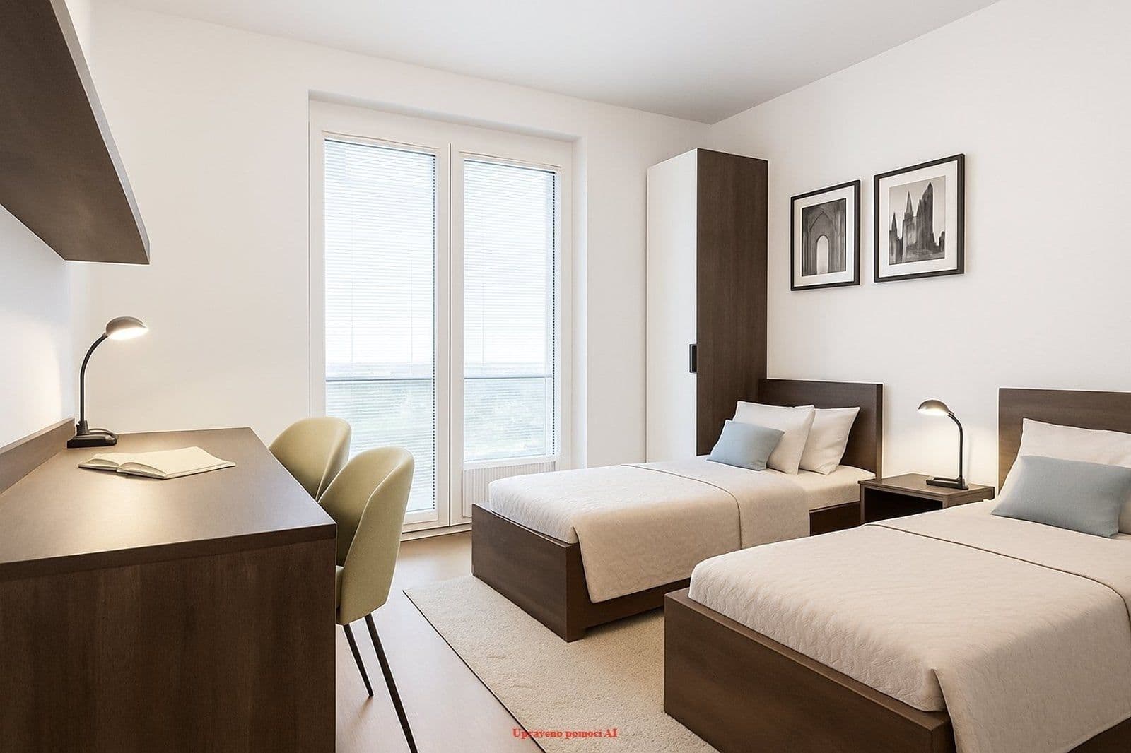 2 bedroom flat to rent, 46 m², Magisterská, Plzeň, Plzeňský Region 2 bedroom flat to rent, 46 m², Magisterská, Plzeň, Plzeňský Region