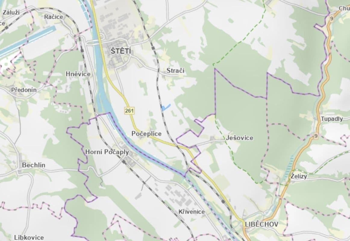 plot for sale, 41,291 m², Štětí, Ústecký Region plot for sale, 41,291 m², Štětí, Ústecký Region