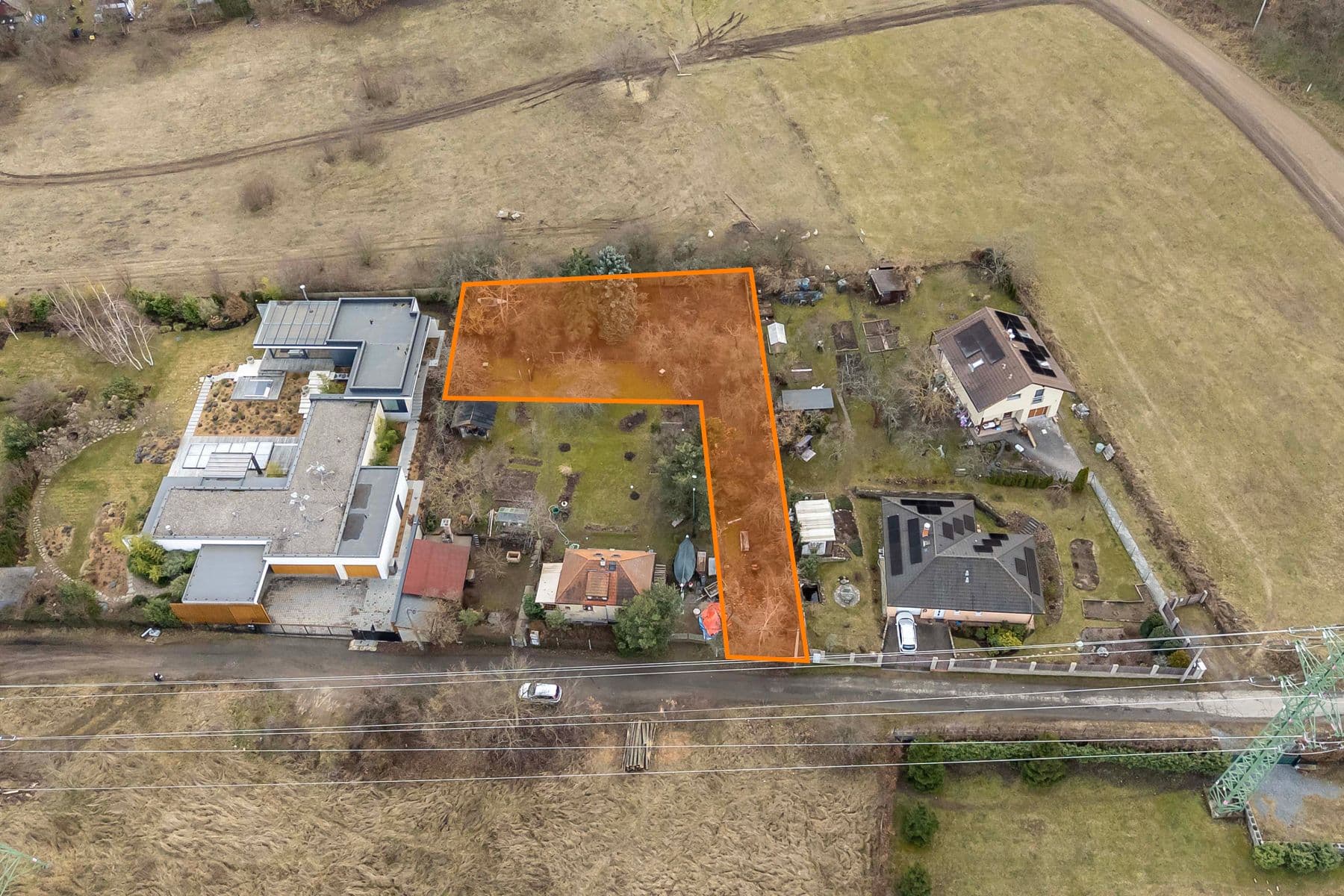 plot for sale, 890 m², Do Lipin, Prague, Prague plot for sale, 890 m², Do Lipin, Prague, Prague