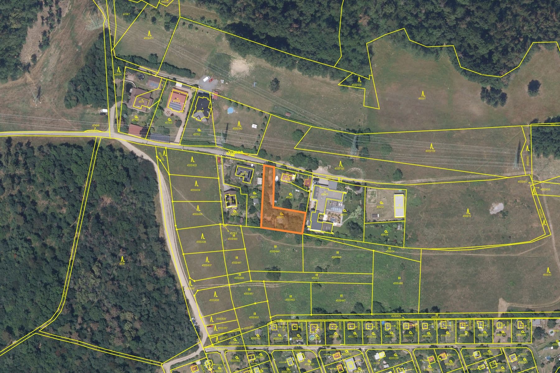 plot for sale, 890 m², Do Lipin, Prague, Prague plot for sale, 890 m², Do Lipin, Prague, Prague