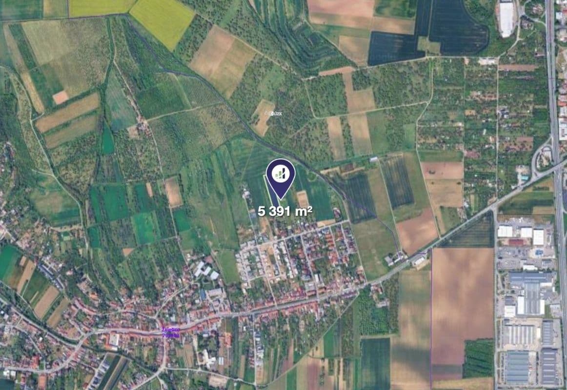plot for sale, 2,696 m², Želešice, Jihomoravský Region plot for sale, 2,696 m², Želešice, Jihomoravský Region