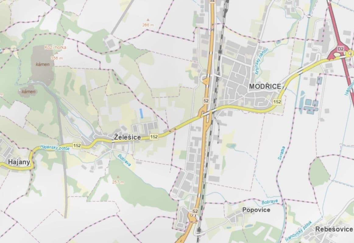 plot for sale, 2,696 m², Želešice, Jihomoravský Region plot for sale, 2,696 m², Želešice, Jihomoravský Region