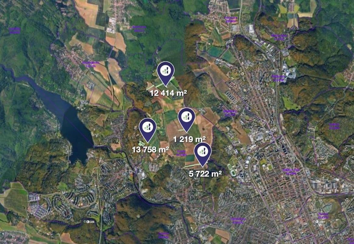 plot for sale, 25,474 m², Brno, Jihomoravský Region plot for sale, 25,474 m², Brno, Jihomoravský Region